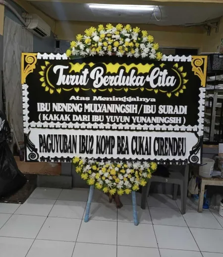 Papan Bunga Duka Kwadungan Gunung Kledung