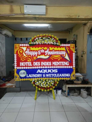 Papan Bunga di Kwadungan Gunung Kledung